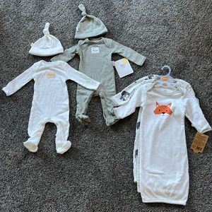 Preemie Sleep Bundle NWT 100% organic cotton gender neutral